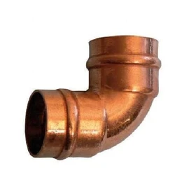 Bag of 10-10mm Solder Ring Elbow (Known as 10mm Elbow / 10mm Copper Pipe Fittings Also Available in 8mm, 10mm, 15mm, 22mm, 28mm, 35mm, 42mm and 54mm)