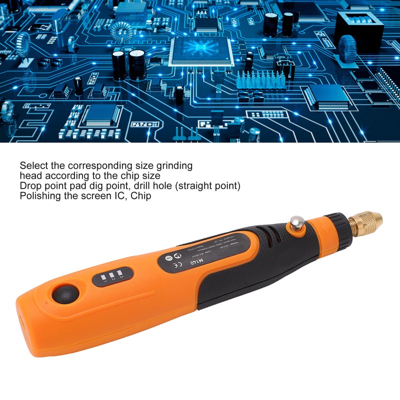 Mini Electric Engraving Pen Engraver 3 Speed Adjustment USB Charging