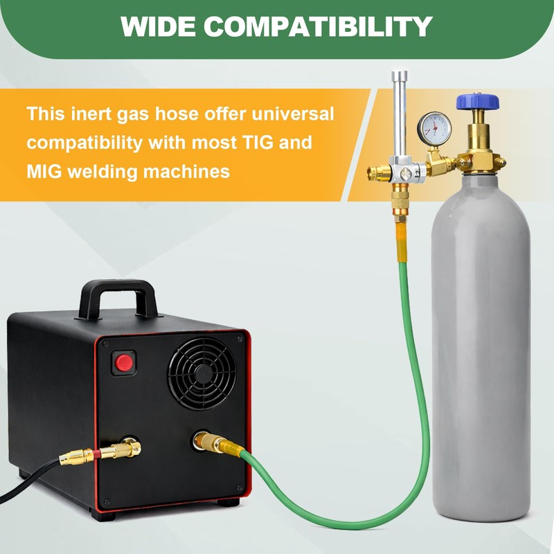 78.7FT Argon Gas Hose, Inert Gas Welding Hoses for MIG/TIG