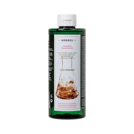 KORRES Cystine & Glycoproteins Shampoo für Damen, Anti-Hair Loss Shampoo, paraben- und silikonfrei, 400 ml