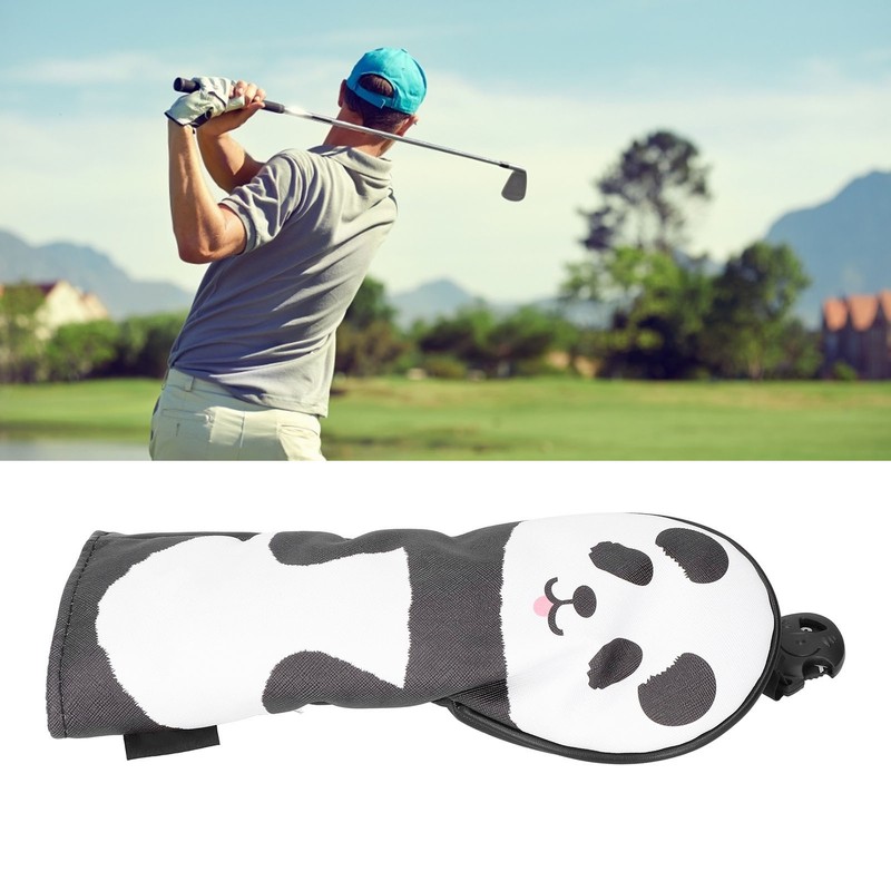 PU Leather Golf Wood Head Covers Waterproof Cartoon Cute Thicken