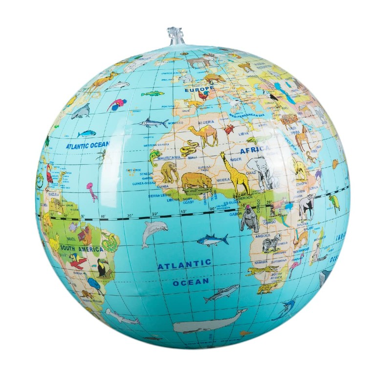 Bonernund Carry CY057B Planet Ball, Animals Continent, 11.8 inches (30