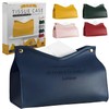 fogman Stylish Scandinavian Soft Pack Cover Tissue Box PU Leather