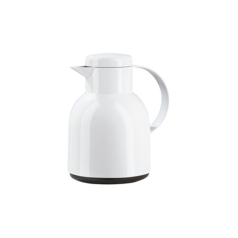 Emsa Samba Quick Press 504229 Insulated Jug 1 L White