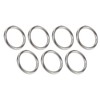 7 Pcs 304 Stainless Steel Metal O Ring Waterproof Rustproof