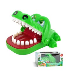 Tooth Crocodile Game Crocodile Doctor Children's Game Teeth Toy Teeth Game Snaps to Action Skill Game Children's Games Years for Family Game Party Game Children Gift