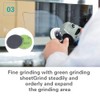 UerGlass Glass Repair Kit Grinding Polishing Abrasive Disc Mesh Net
