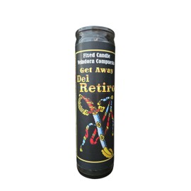 Del Retiro Negro Fixed Candle