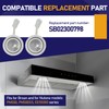 2-Pack SB02300798 Range Hood LED Light Replacement, Compatible with for