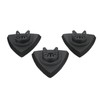 3 Piece Oscillating Triangle Sanding Pad, Multi-Tool Delta Sanding Pad