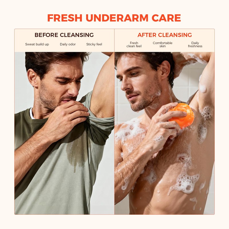KlearBloom Persimmon Soap for Body Odor, 2 Bars x 105g