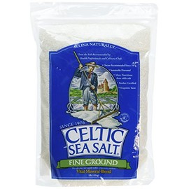 CELTIC SEA SALT FNE GROUND POUC, 1 LB (Pack of 3)