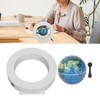 Magnetic Levitation Globe White Built in LED Light Frosted Texture