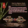 Vintage Handmade Five Strands Of Pestle Demon Pestle Buddhism Religious