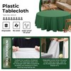 ZHZJCKSHB 8 Pack Plastic Tablecloth 84" Disposable Table Cloths for