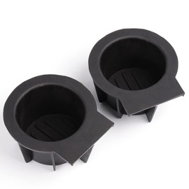 G-PLUS Center Console Cup Holder Rubber Inserts Compatible with Ford F150 2009-2014 Without Flow Through Center Console NOT Fit 2004-2008 XL/XLT/SVT/XLT