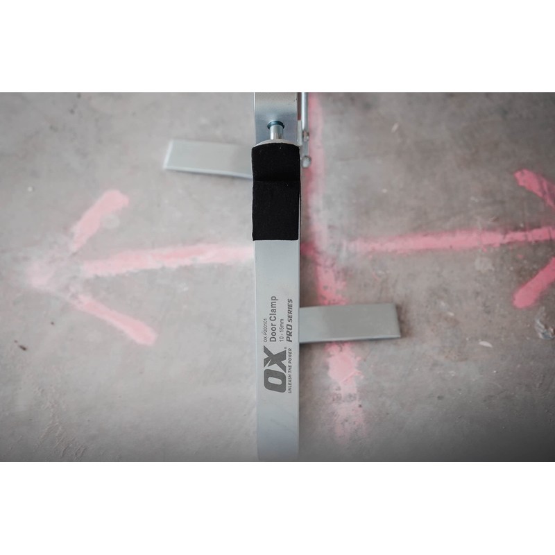 OX TOOLS Pro Hands Free Solid Steel Door Clamp -
