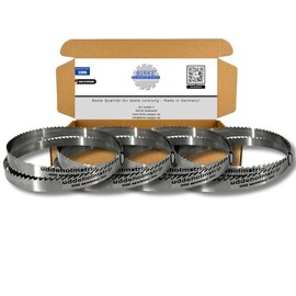Set of 4 Birke® Uddeholm and Hardened Band Saw Blades Soft and Hardwood for Scheppach, Holzstar etc. (1790 x 15 x 0.5 5 TPZ (UDDEHOLM))