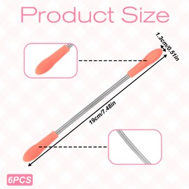 BOHUIZ 6PCS Hair Remover Spring, Facial Hair Remover for Women Remove Hair on Upper Lip, Chin, Face, Neck, Mustache, Spring Eyebrow Face Epilator Coil