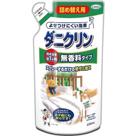 Daniclin, Fragrance-Free Type, Dust Mite Prevention, Approx. 1 Month Refill, 8.1 fl oz (230 ml) (Recommended by the Japan Atopic Association)