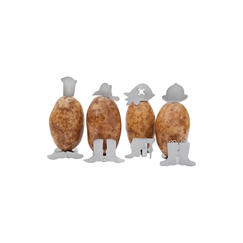 Charcoal Companion Potato People in 4 Styles