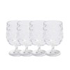 Set 4 Copas De Acrilico, 350 ml cada uno |