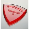 V-Picks™ Medium Pointed Guitar and Mandolin Picks for Guitar and Mandolin 2.75 mm Ruby Red