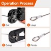 iCrimp Wire Rope Crimping Tool with Wire Rope Cutter and