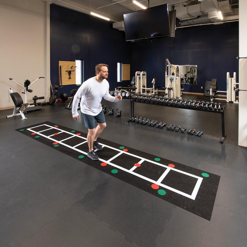 PIG 3-in-1 Exercise Drill Mat | Dot Drills | Speed