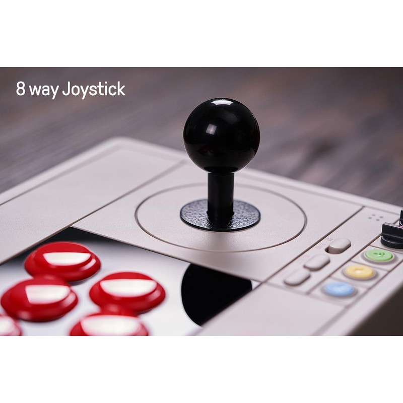 8BitDo Arcade Stick Bluetooth Game Pad for Switch and Windows