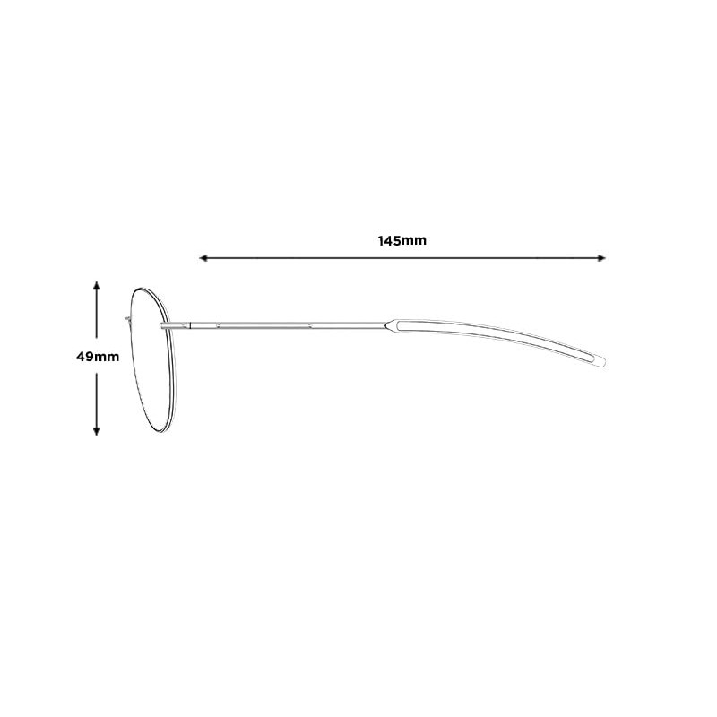 bollé - RADIANT Gold Matte – Axis Polarized, Sunglasses, Small,