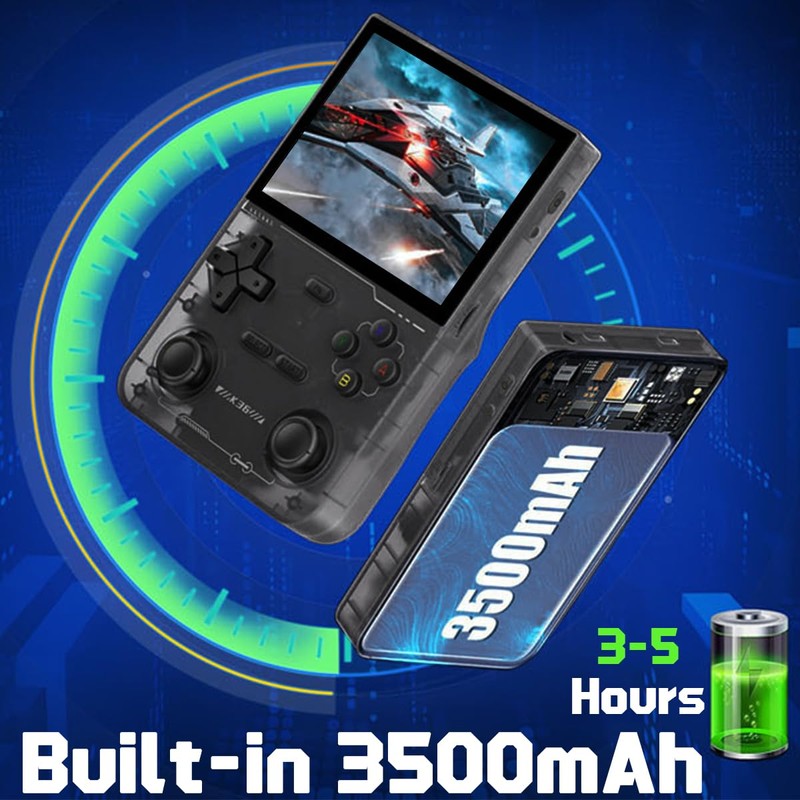 K36 Handheld Game Console 3.5-in 640*480 IPS OCA Screen 3500mAh