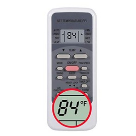 CHOUBENBEN Replacement Remote Control for Midea RG51M5/(C) EU RG51I10/BGE Milexus RG51M5/EU AC Air Conditioner