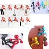 Creative Wall Climbing Villain Refrigerator Magnets, Magnet Key Hanging (Orange,