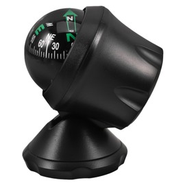 Gatuida Car Compass Ball for Dashboard Navigation High Precision Directional Guide for Travel Camping Easy Installation Durable Design Fit for Vehicles