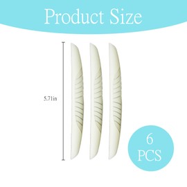 Pack of 6 Door Edge Protection Stickers, Car Door Edge Protection, Door Edge Protector for Car Doors, Edge Protection Car Door, PVC Material, Suitable for Protecting Doors, Handles, Mirrors (Luminous)