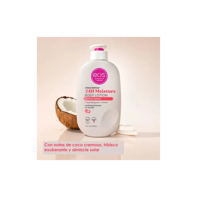 Eos Shea Better Crema Corporal Coconut Waters - Coco 473ml