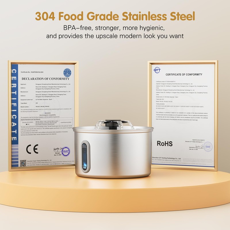 Cat Fountain Drinking Fountain for Cats