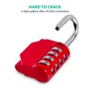 Combination Padlock Heavy Duty Lock - BeskooHome [ 2 Pack]