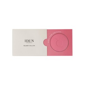 IDUN Minerals Mineral Blush - Pressed Powder - Glides On Smoothly - Offering Intense Color Payoff And Naturally Healthy Skin - Hallon - 0.18 Oz, Rosy Pink, (I0100276)