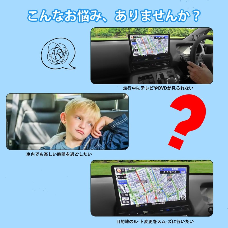 Compatible with Honda Newfred GT series, watching and controlling TV/DVDs