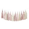 regalo Tassel Garland, Large, Birthday Garland, Decoration, Celebration (Strawberry Latte)