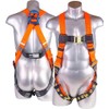 Palmer Safety Full Body Construction Harness 5pt Point Adjustment, Back
