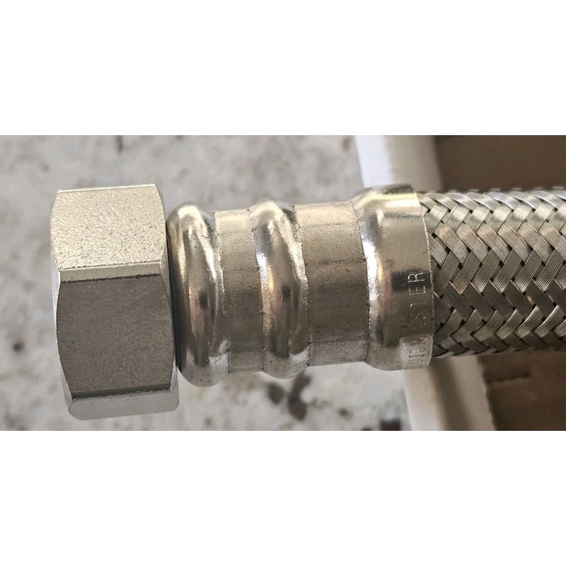 Fluidmaster 18" Fluidmaster Stainless Water Heater Supply Connector Hose Lines