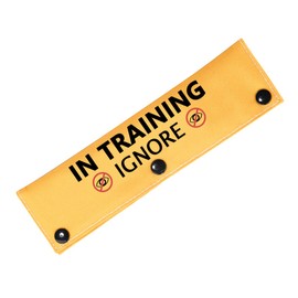In Training Ignore Dog Leash Sleeve Dot Not Pet Working Dog Leash Sleeve Service Dog Leash Wrap (Training Ignore D-S)