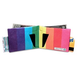 Dynomighty Men's Pride Mighty Wallet - Super Thin Lightweight Tyvek Billfold