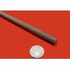 Micarta Phenolic LE Linen Rods: 0.437" (7/16) Diameter x 24"