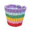 Children Bike Front Basket Bicycle Hanging Basket Bicycle PP Rattan