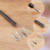 GORGECRAFT 2 Sets Plastic Dip Pen Black Masking Fluid Drawing