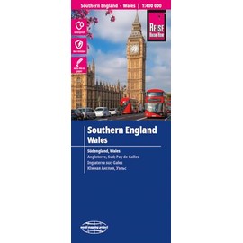Reise Know-How Landkarte Südengland, Wales | Southern England, Wales (1:400.000): reiß- und wasserfest (world mapping project)